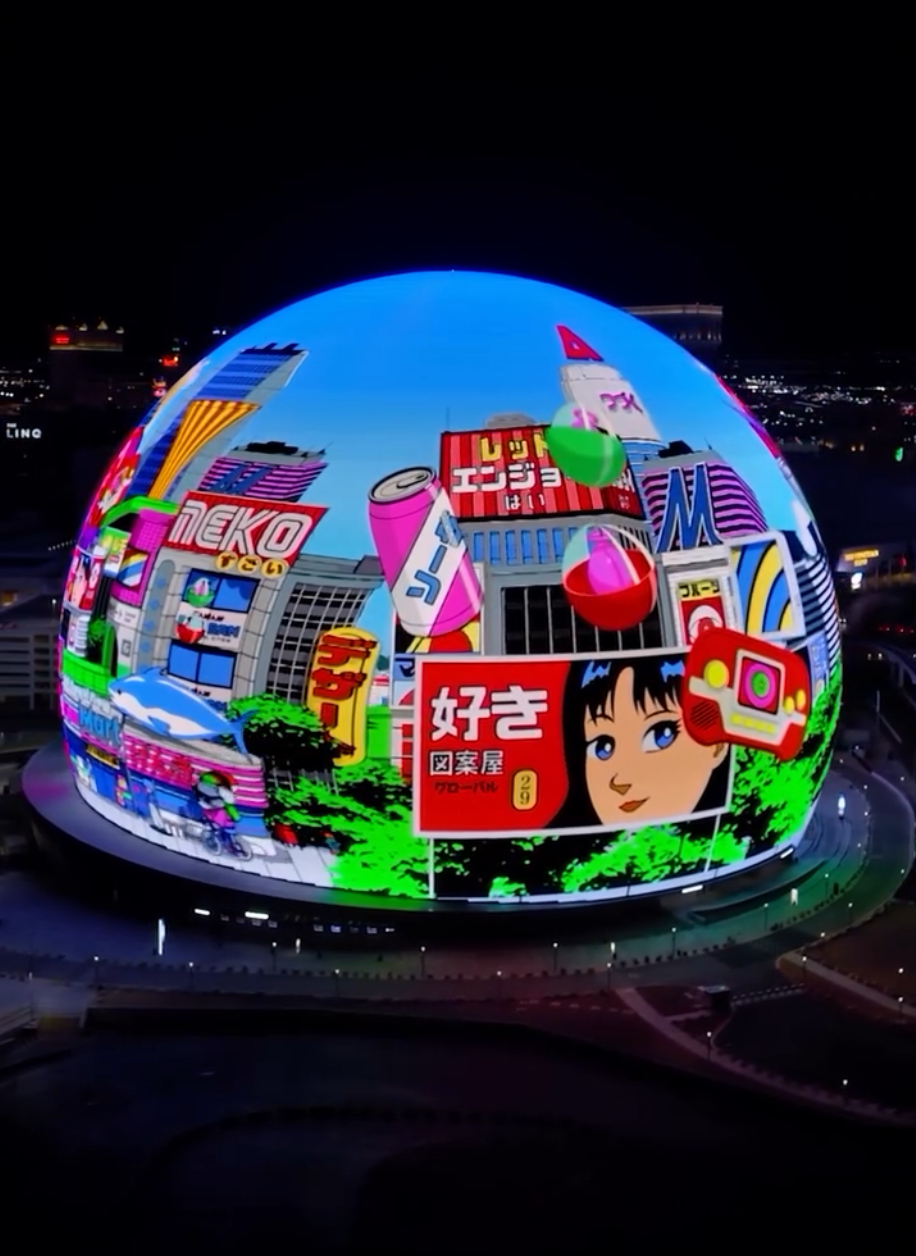 Karya Ardhira Putra Tampil di Layar Bola Raksasa The Sphere Las Vegas