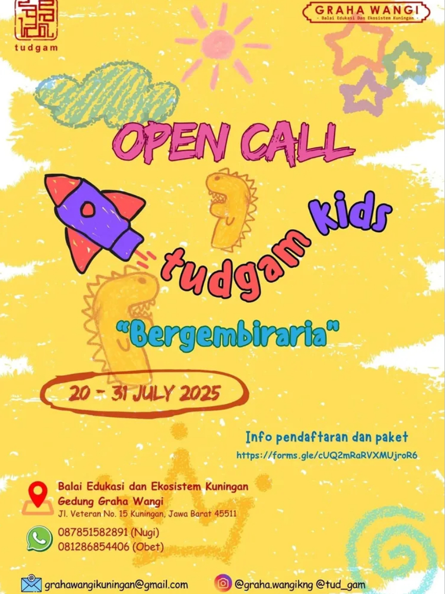 Tudgam Kids 2025: Ajakan Bergembiraria untuk Anak-Anak Kuningan!