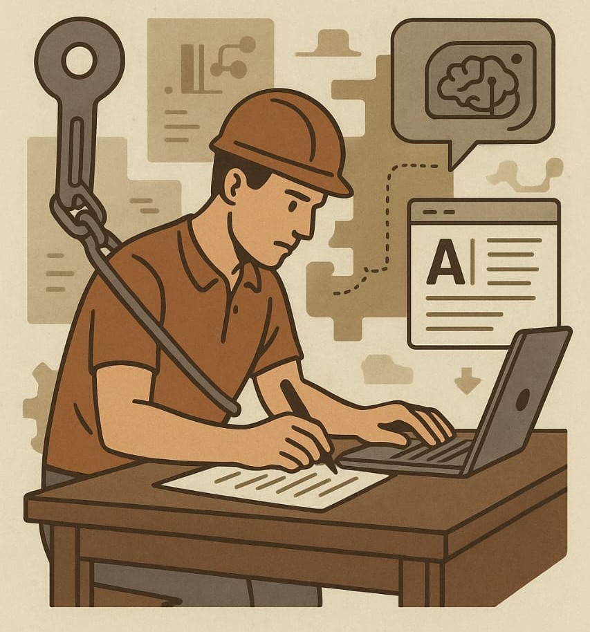 Buruh Tulis di Era AI Generatif: Komodifikasi Tulisan dan Lahirnya Teori Baru