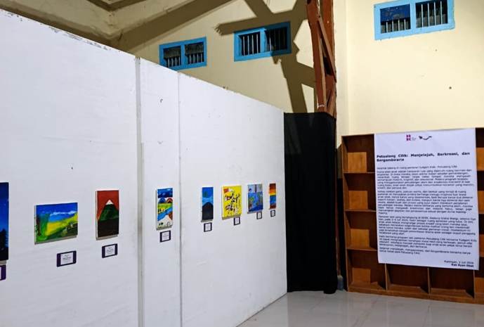 Layout Pameran Seni Anak, Yayasan Tudgam © 2026